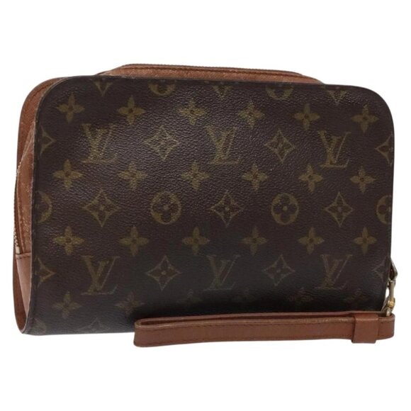 LOUIS VUITTON Monogram Orsay Clutch Bag M51790 LV Auth 138470 - Picture 1 of 15